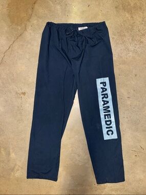 Paramedic Navy Paramedic Pants - scrub pants ems hospital wear